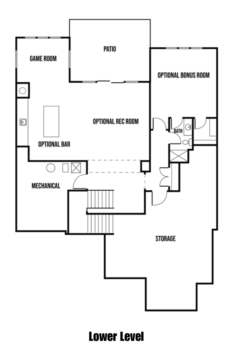 Lower level The Laguna 1.5 Story Dusty Rhodes